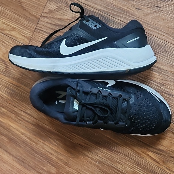 Nike Air Zoom Structure 23 Black White size 11.5 - Picture 7 of 9